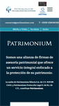 Mobile Screenshot of patrimonium.com